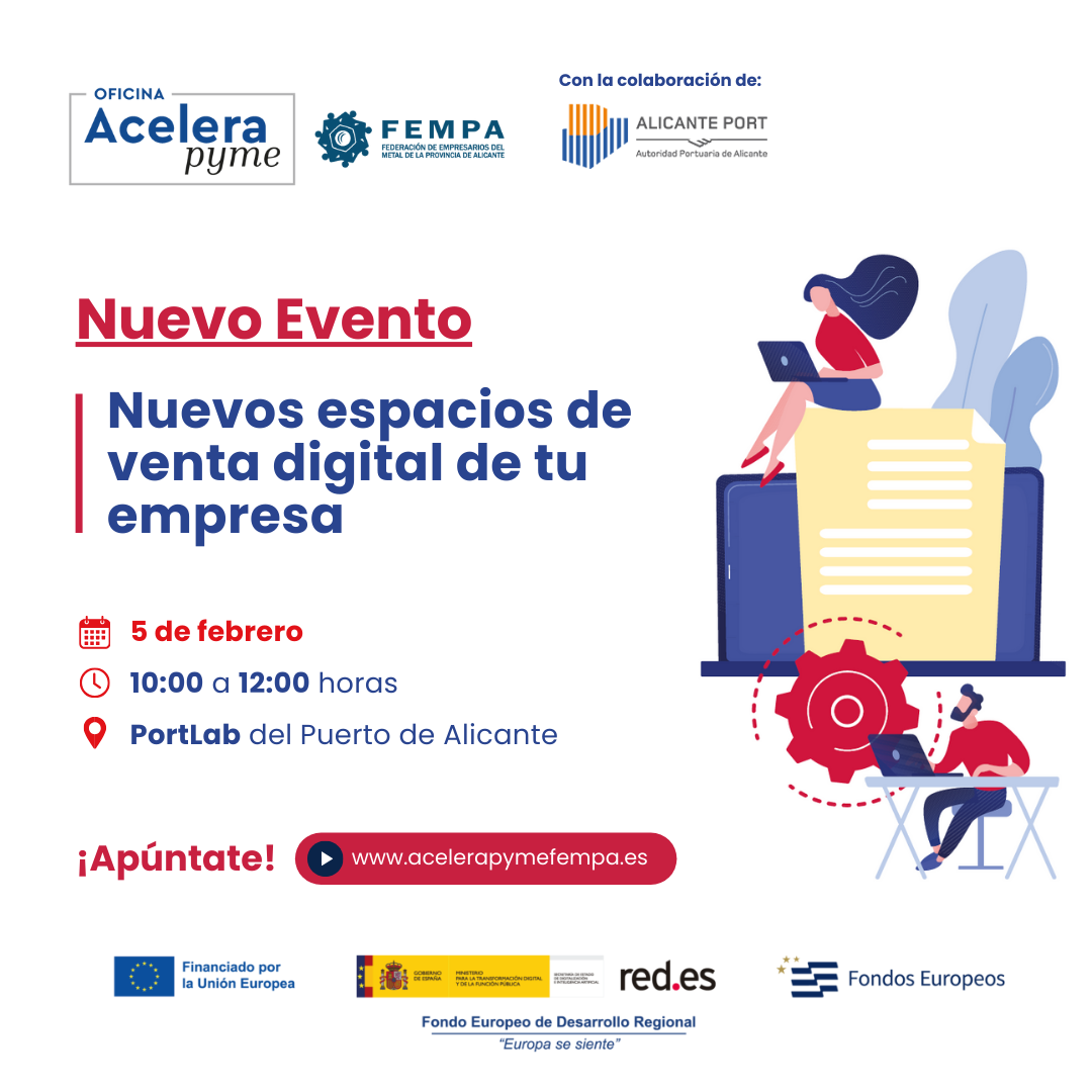 Evento: NUEVOS ESPACIOS DE VENTA DIGITAL EN TU EMPRESA